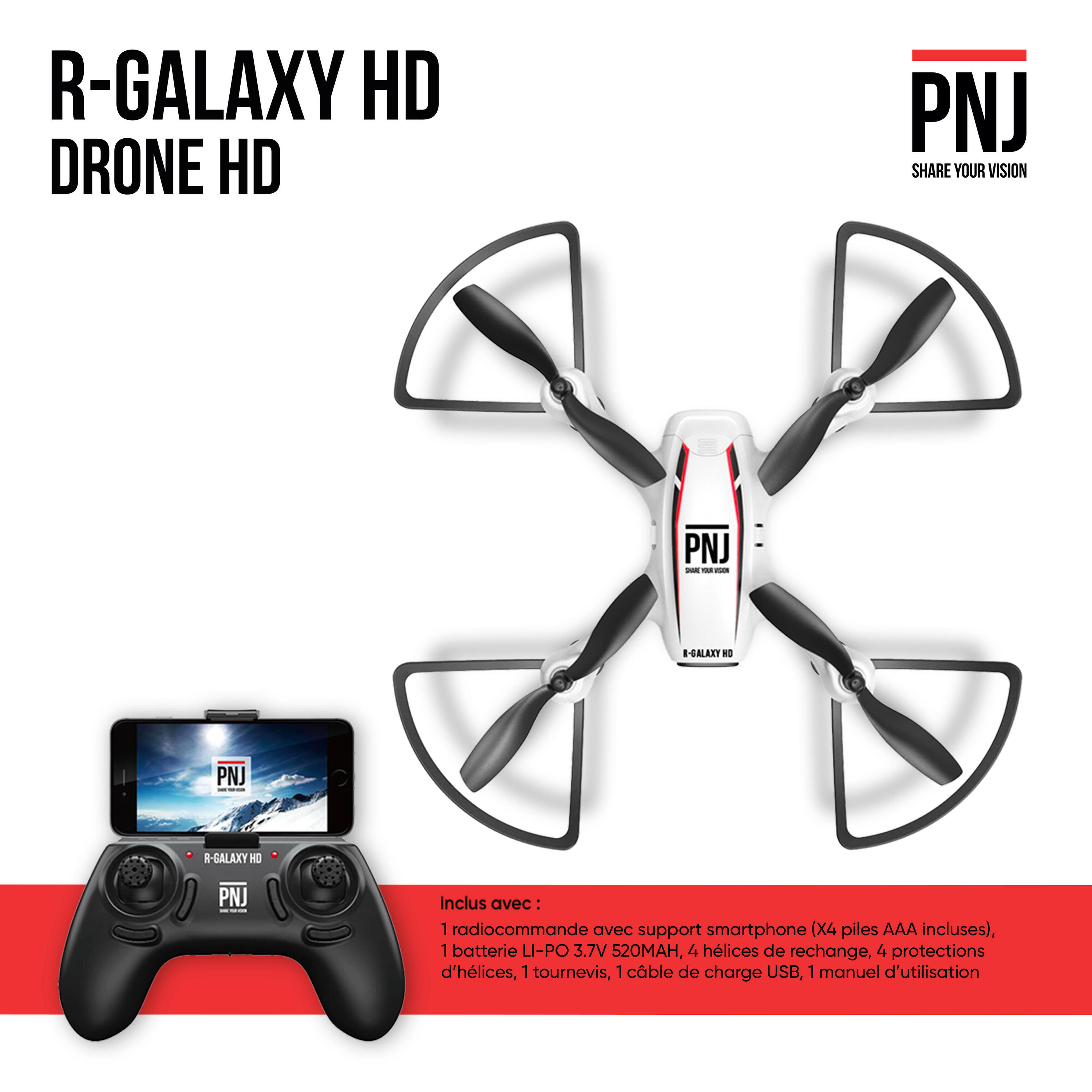 Drone PNJ R-Galaxy HD avec Caméra 4/7