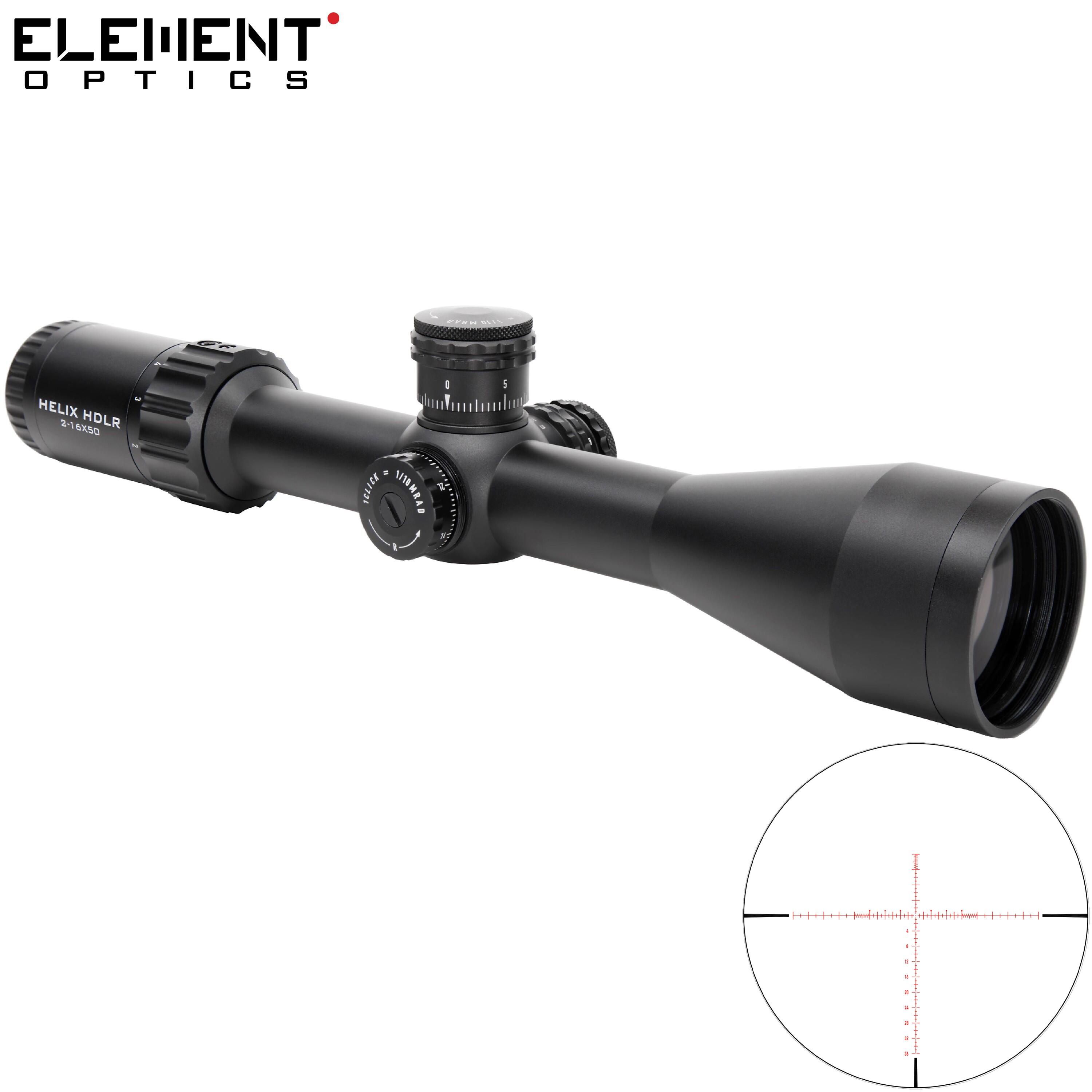 Scope Element Optics Helix HDLR 2-16X50 SFP MOA APR-1C 2/6