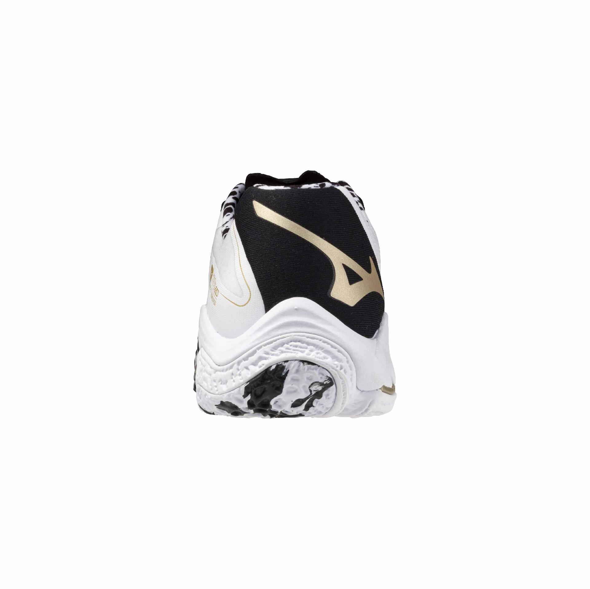 Volleyball Shoe Wave Lightning Z8 White/Black/GE Gold [Unisex] (25AW)