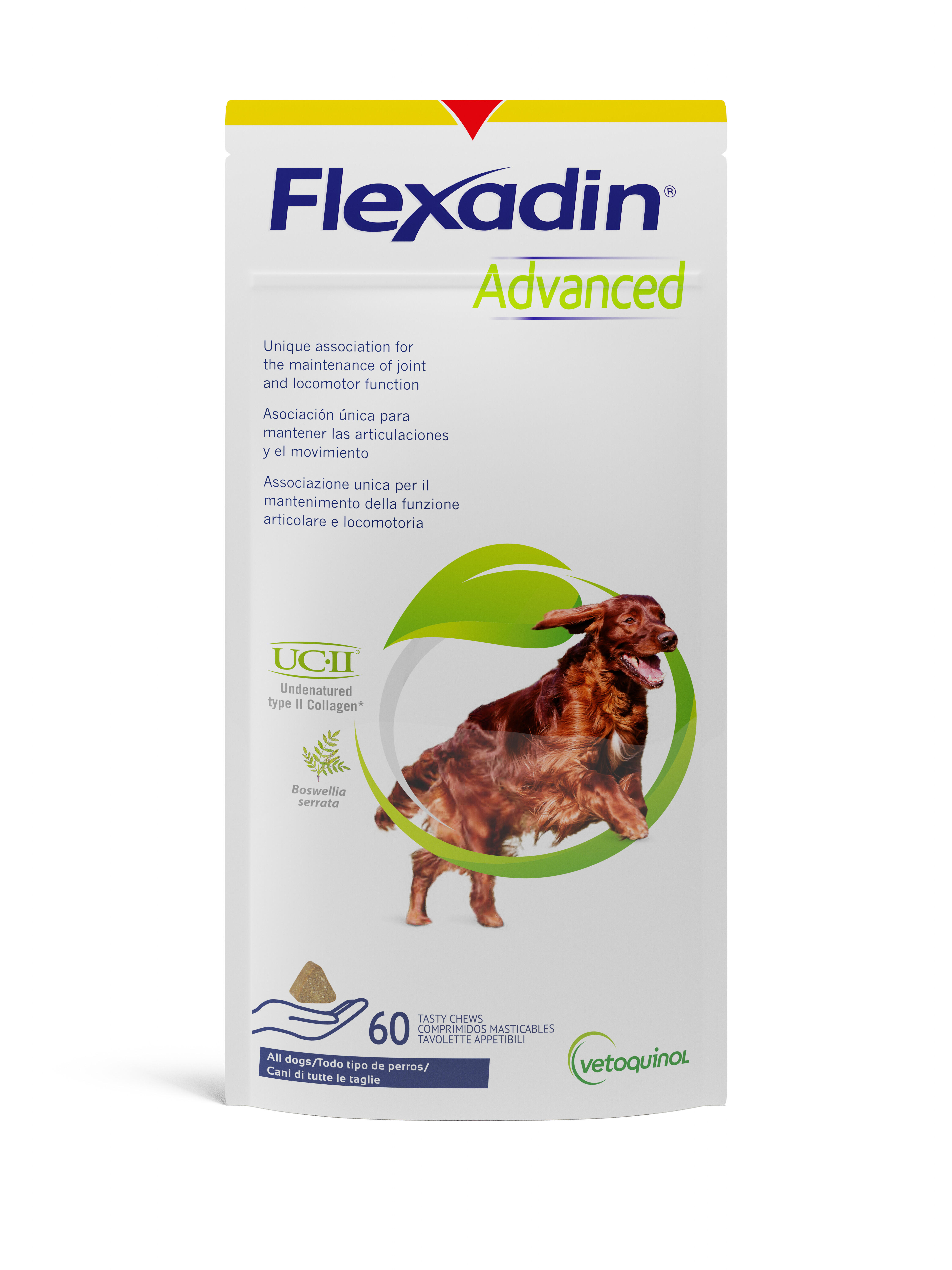 VETOQUINOL Flexadin Advanced pro psy 60tbl