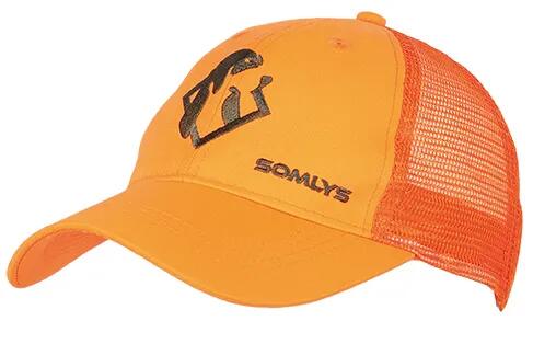 Casquette De Chasse Enfant Somlys 920K Maille Orange 1/1