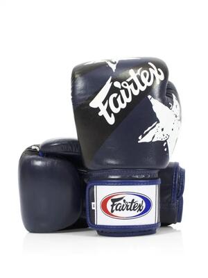Guantoni da boxe Fairtex BGV1 Nation Print 10 OZ pelle Tight-Fit