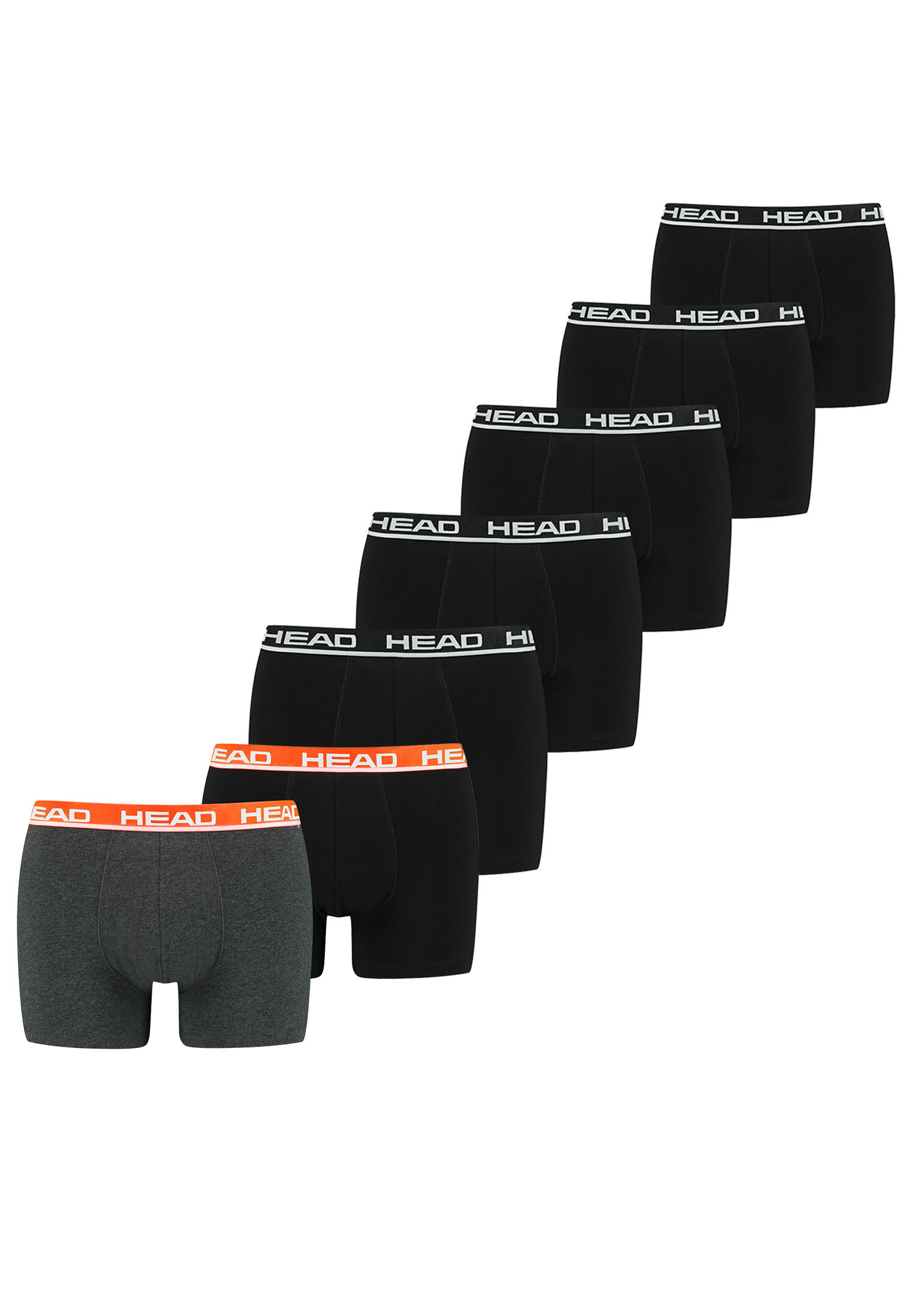 HEAD Herren Men's Basic Boxers Boxer Shorts 7 er Pack 2/3