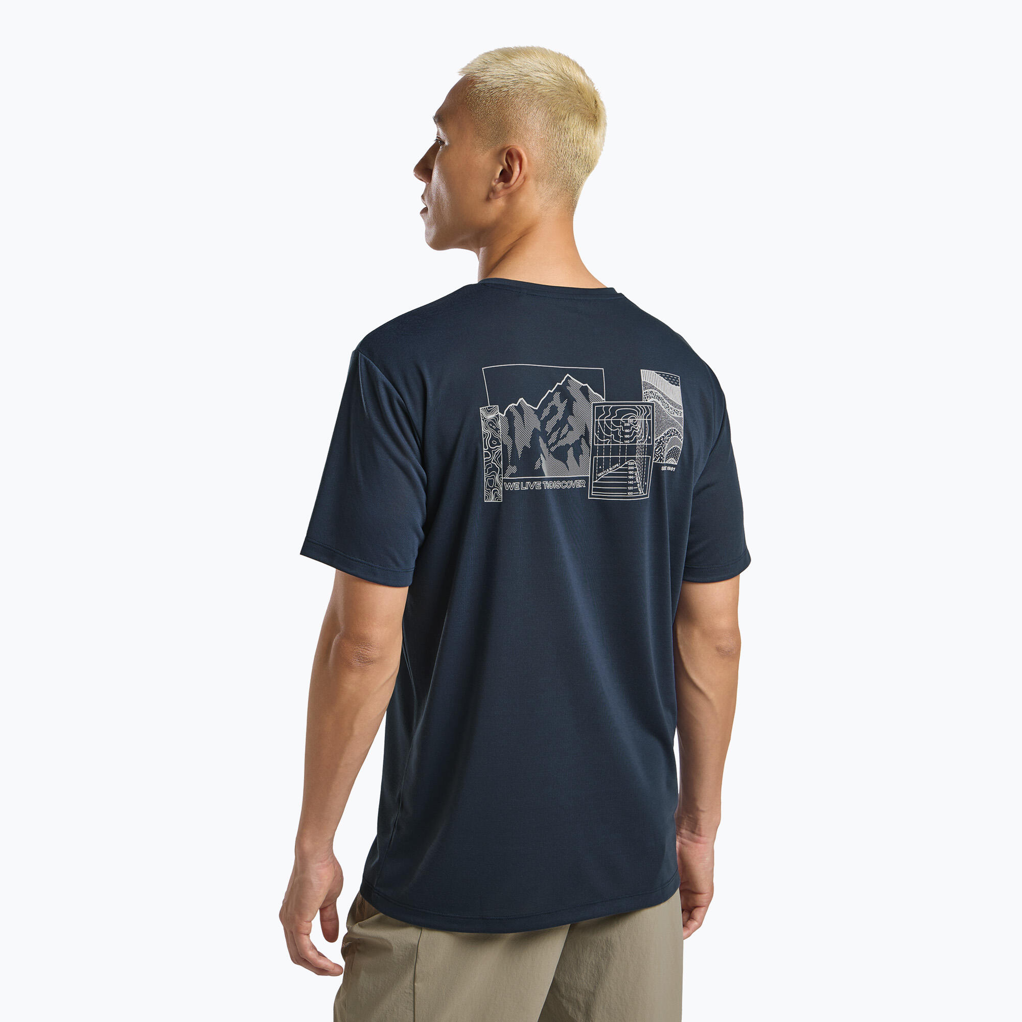 T-shirt de trekking homme Jack Wolfskin Vonnan Graphic 2/5