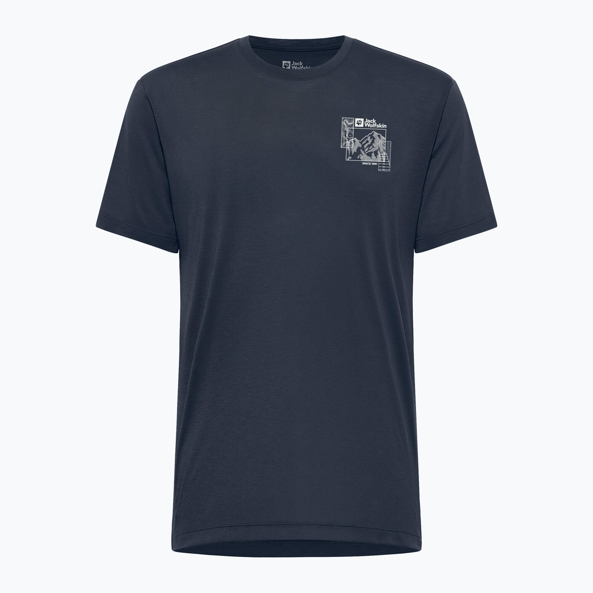 T-shirt de trekking homme Jack Wolfskin Vonnan Graphic 5/5