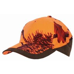 Casquette De Chasse Enfant Somlys 906K Camo Orange