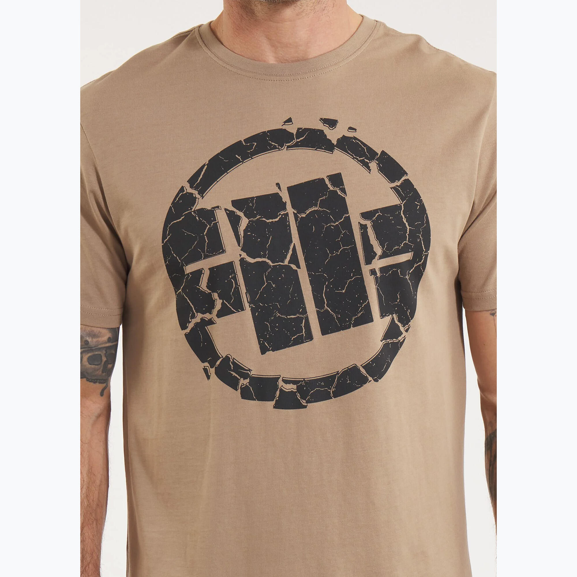 Herren-T-Shirt Pitbull Scratch 3/5