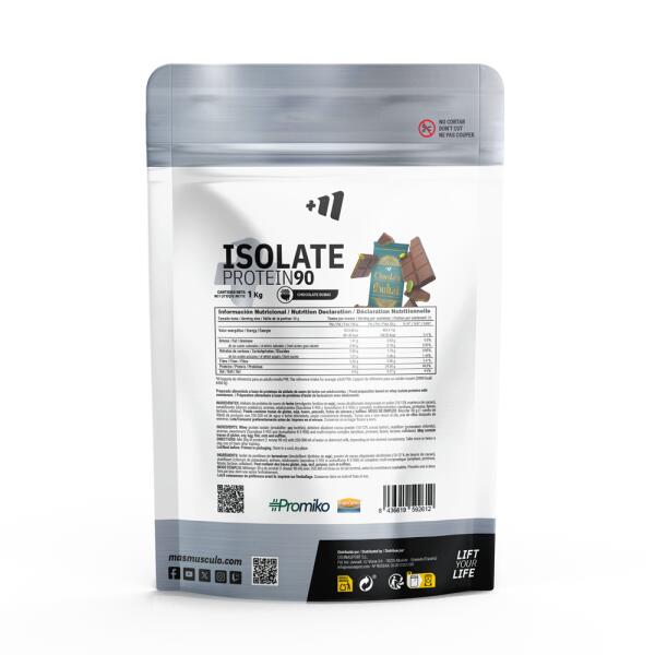 Isolate 90 cfm - 1kg Chocolat de Dubai de MASmusculo 2/4