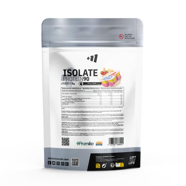 Isolaat 90 CFM - 1 kg aardbei-banaan MASmusculo 2/6