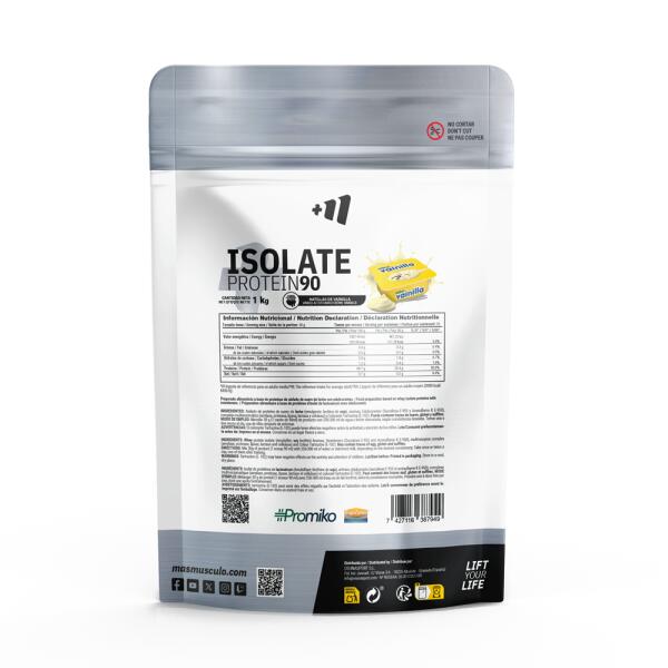 Isolaat 90 CFM - 1 kg vanillevla MASmusculo 2/6