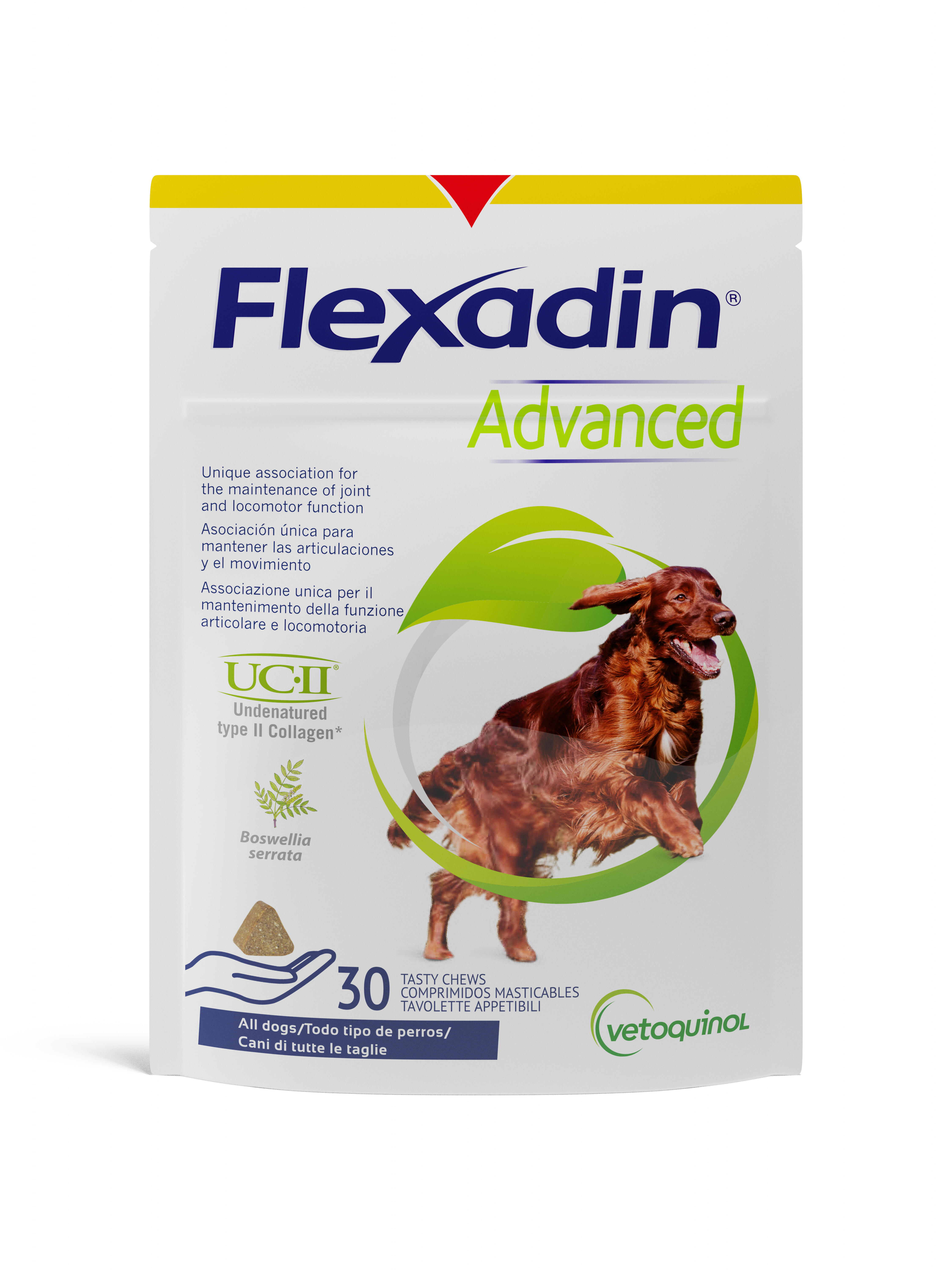 VETOQUINOL Kloubní výživa Flexadin Advanced pro psy 30tbl
