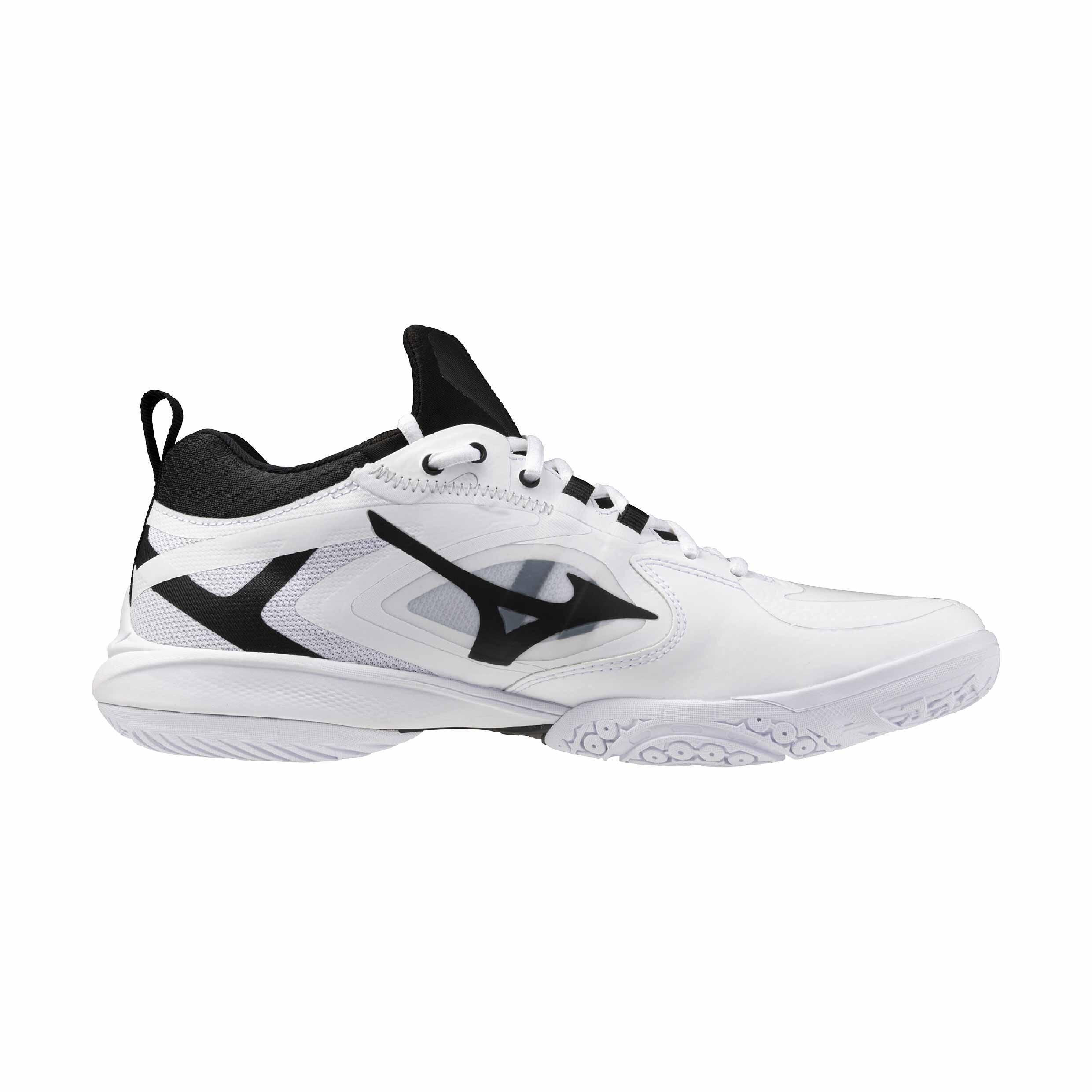 Badminton Shoe Wave Claw Neo 3 (White/Black/Silver) [Unisex