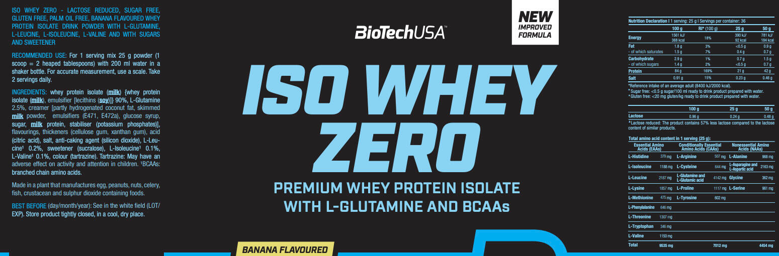 ISO WHEY ZERO (908g) 3/3