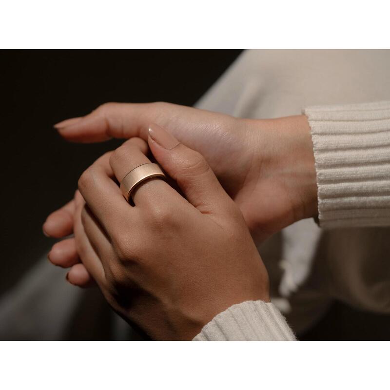 Smart ring Ultrahuman Ring Air inteligentny pierścień Rose Gold - rozmiar 5