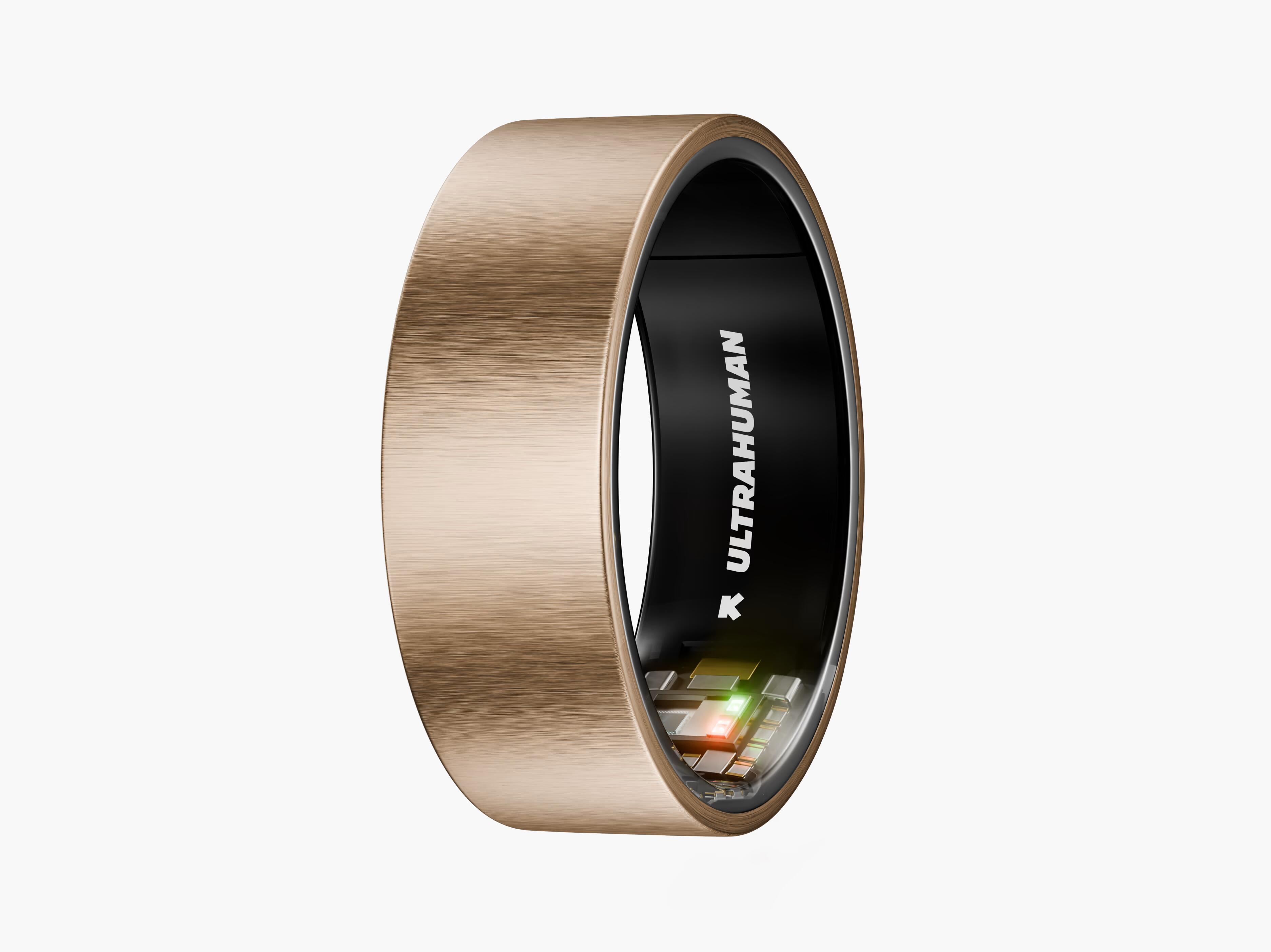 Smart ring Ultrahuman Ring Air inteligentny pierścień Rose Gold - rozmiar 7