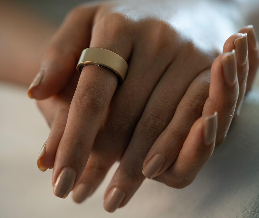 Smart ring Ultrahuman Ring Air inteligentny pierścień Rose Gold - rozmiar 11 6/7