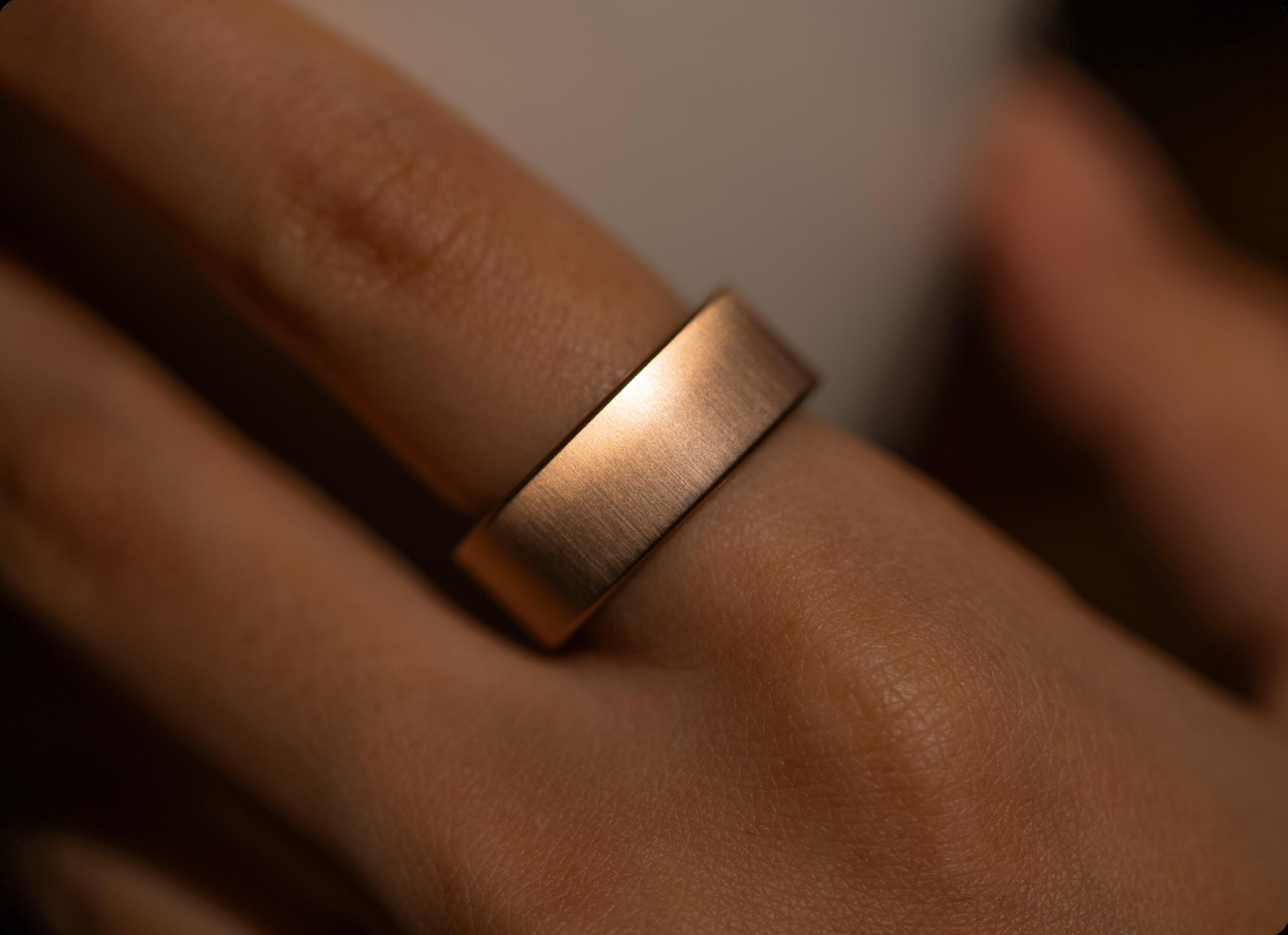 Smart ring Ultrahuman Ring Air inteligentny pierścień Rose Gold - rozmiar 11 4/7