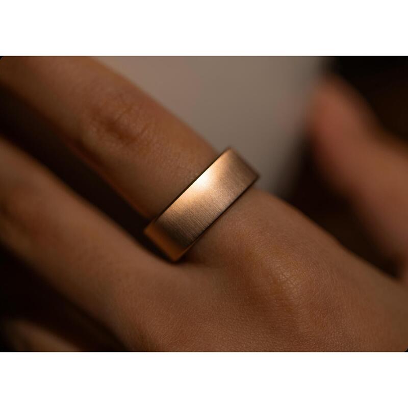 Smart ring Ultrahuman Ring Air inteligentny pierścień Rose Gold - rozmiar 5