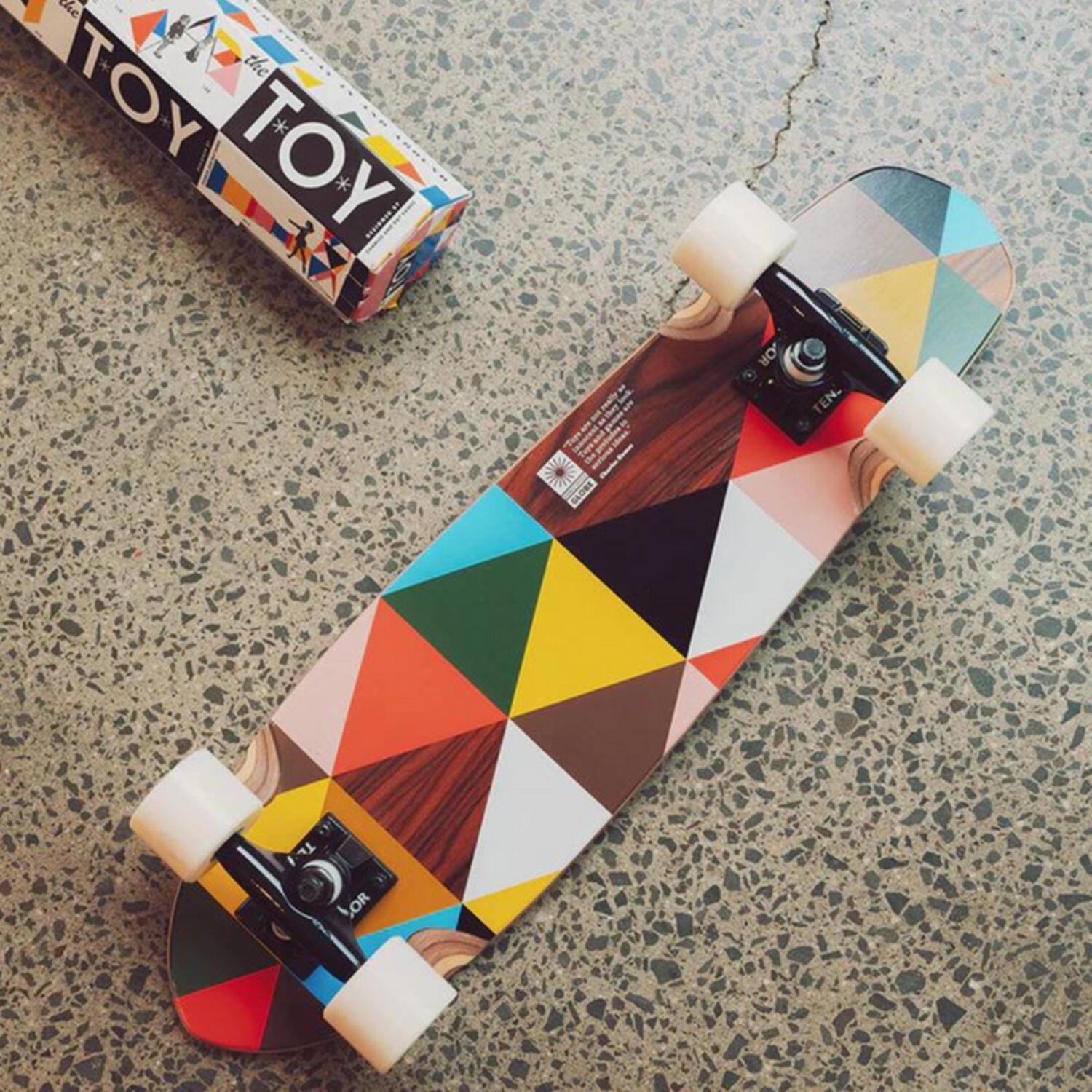 Globe Blazer Eames Play 26 skateboard cruiser" 4/5