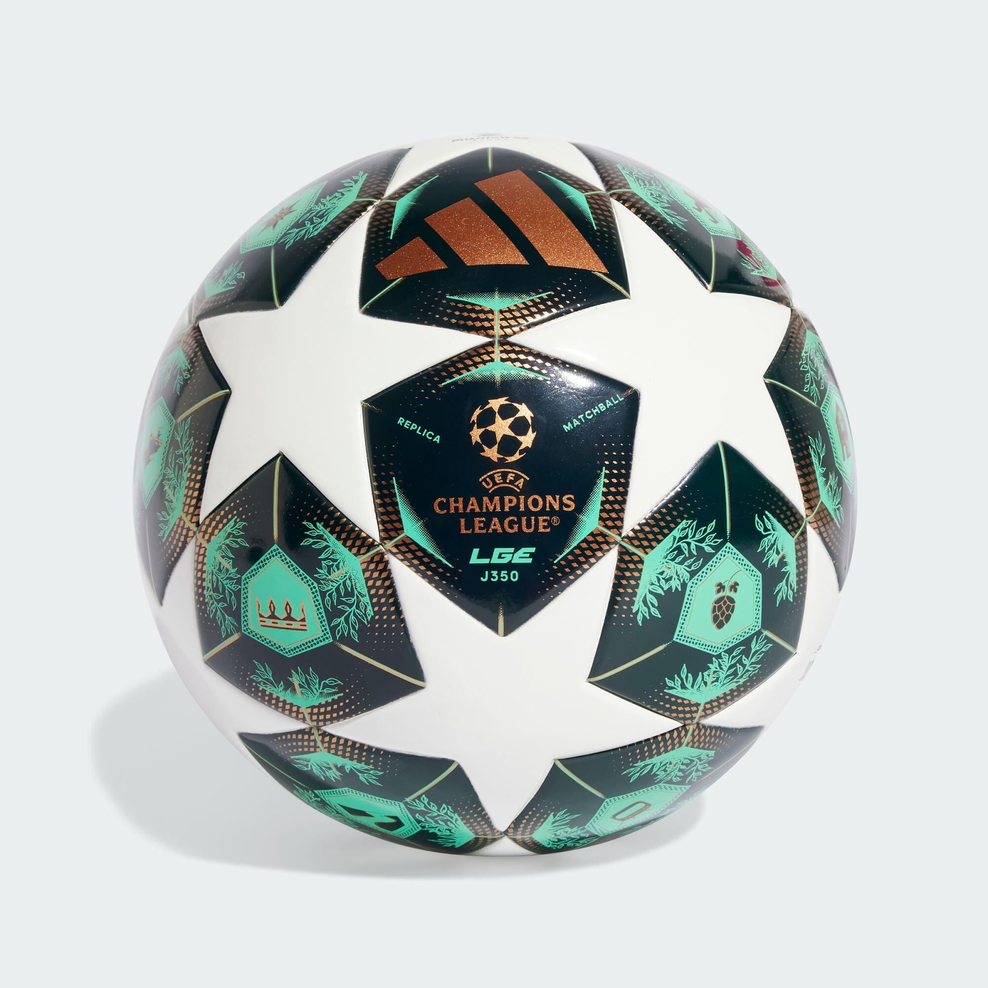 Míč UCL League J350 24/25 Knockout Stages Kids 3/6