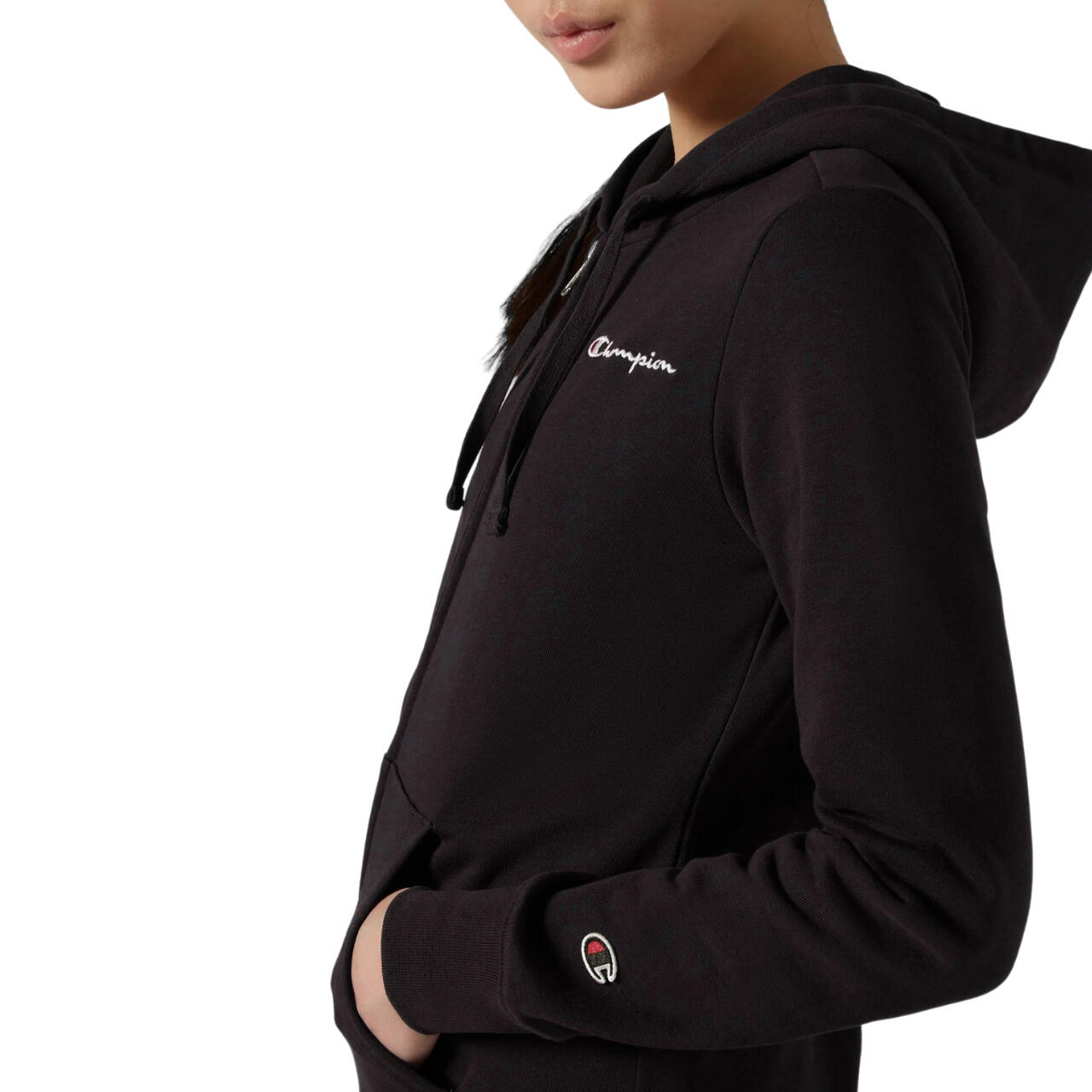 Champion sweat femme à capuche, zip intégral 4/5