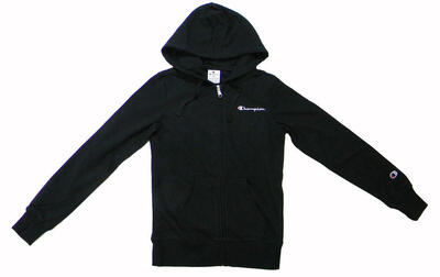 Champion dames hoodie met rits - zwart