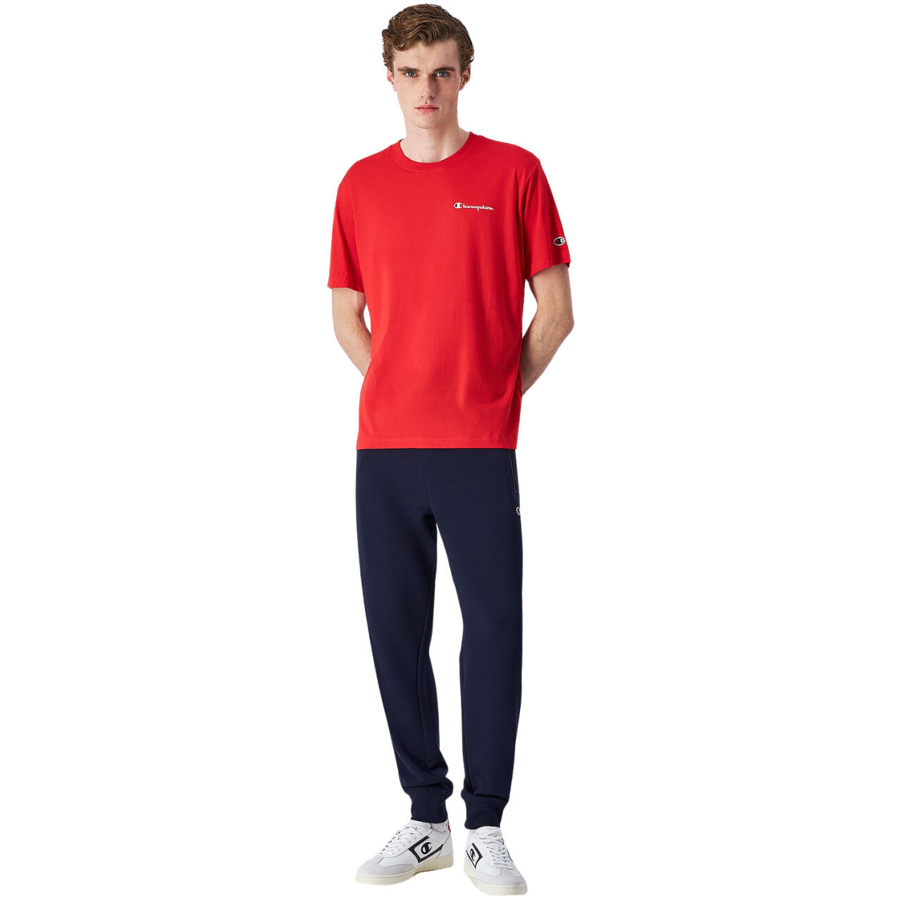 Champion Heren T-shirt SS - korte mouw, standaard lengte 5/5