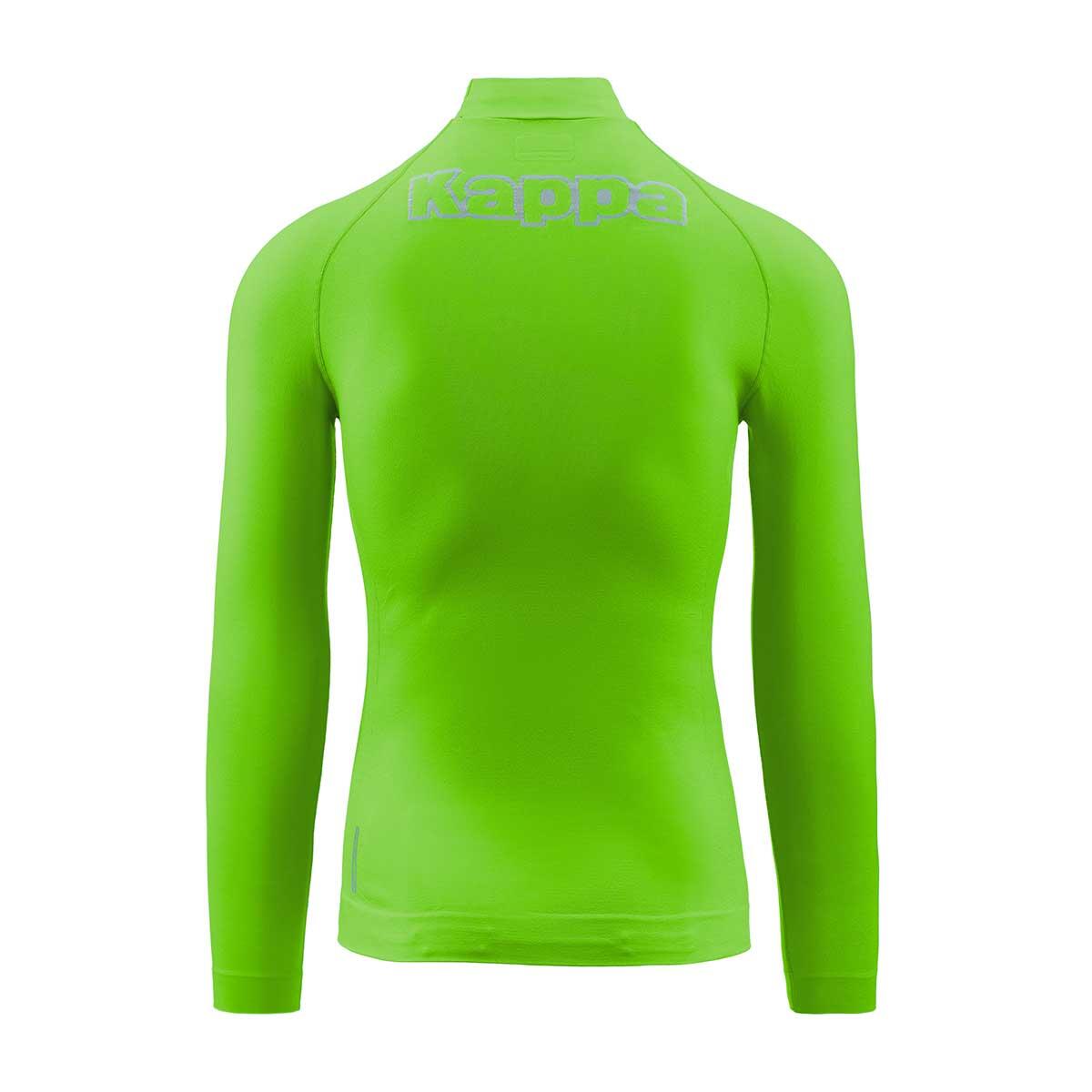 Sous-maillot manches longues adulte Bupet Pro Team vert 2/4