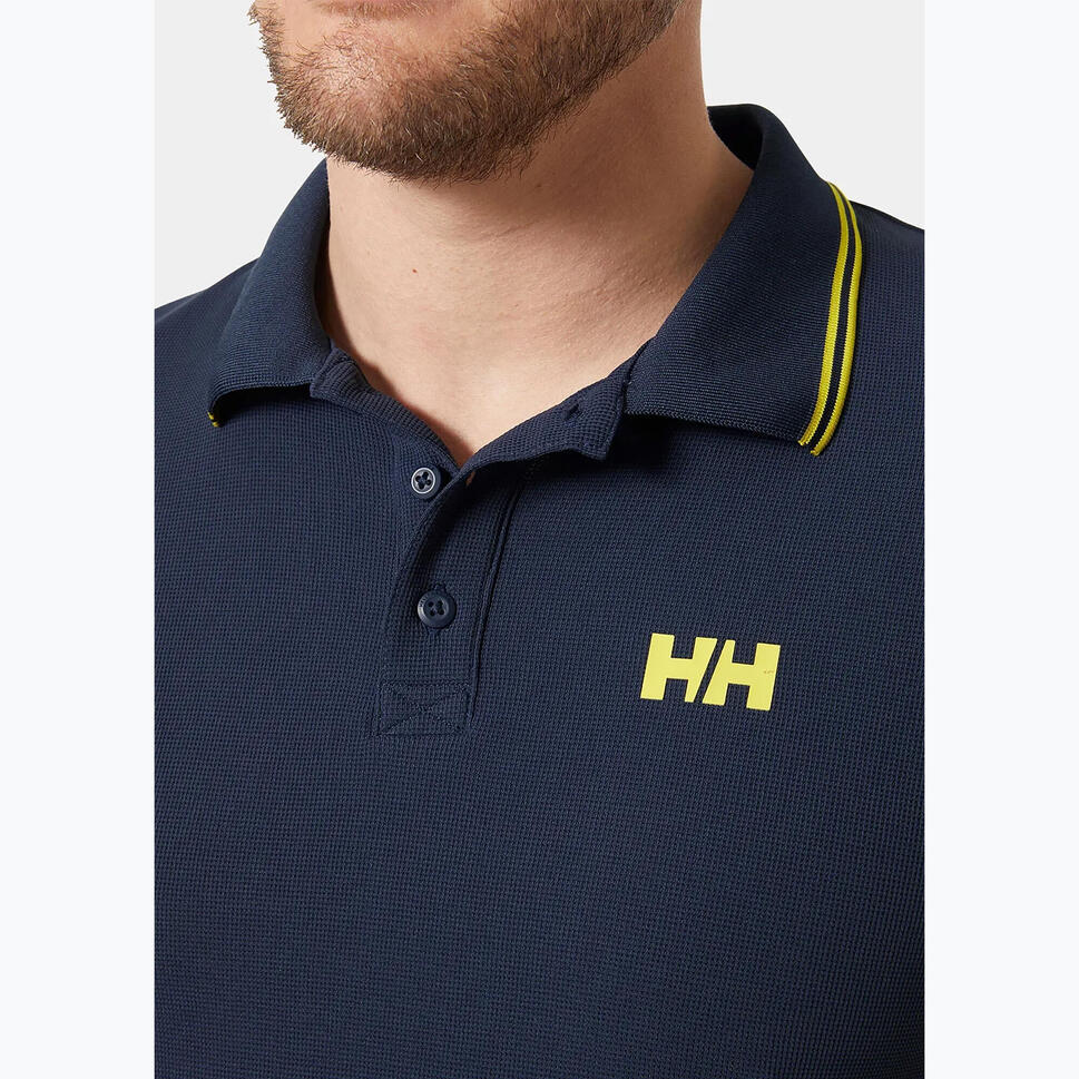 Koszulka polo męska Helly Hansen Kos Polo /gold rush