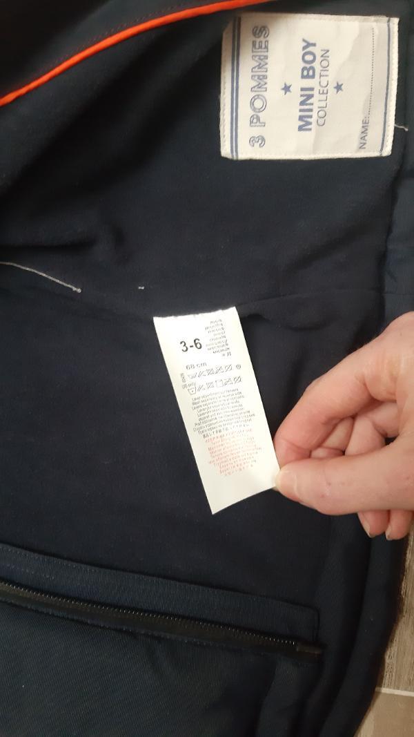Entre Particuliers - Veste chaude neuve bébé 6mois 3/3