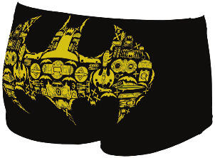 Kąpielówki męskie na basen Arena Super Hero Low Waist Short