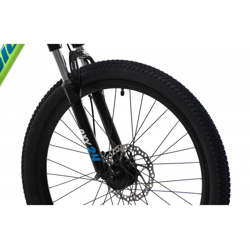Capriolo Oxigen Disc 24coll gyerek kerékpár Zöld CAPRIOLO - Decathlon