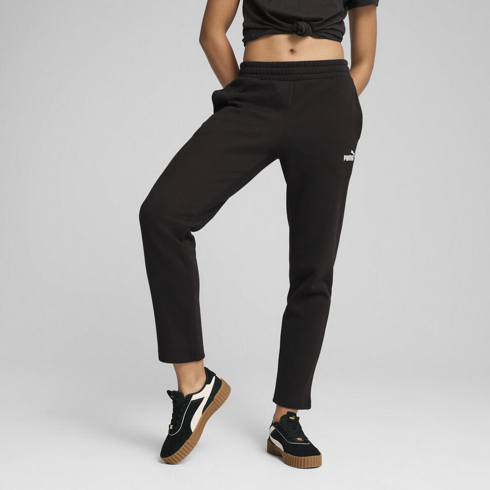 Damskie spodnie dresowe z małym logo No.1 ESS PUMA Black