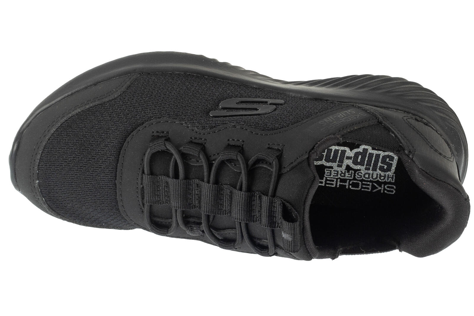Buty sportowe Sneakersy dziewczęce,  Slip-Ins: Bounder - Brisk-Burst 3/4