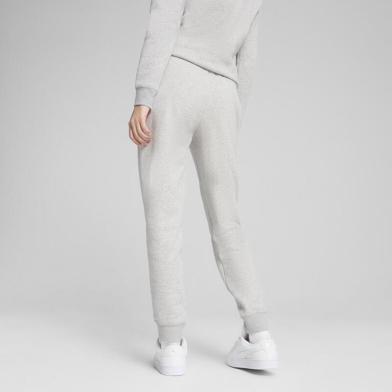 Pantalon alergare femei talie elastică Essentials Small No. 1 Logo, gri deschis
