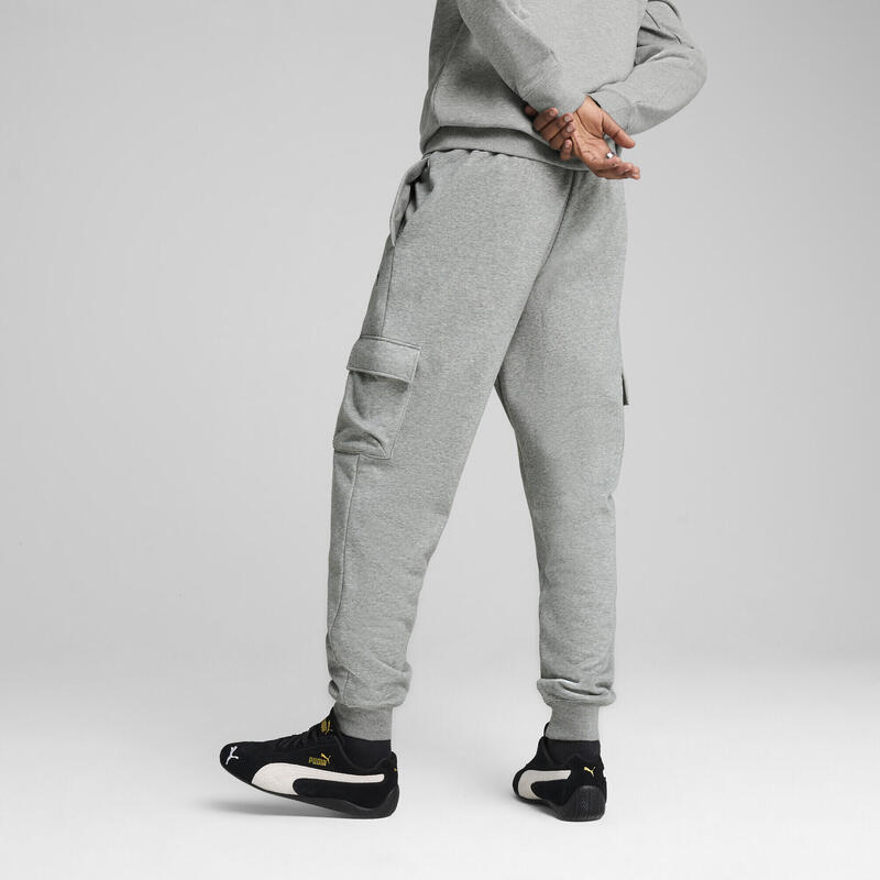 Męskie bojówki Essentials PUMA Medium Gray Heather