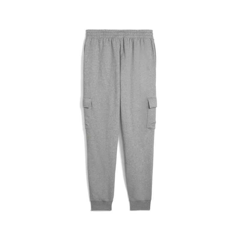 Męskie bojówki Essentials PUMA Medium Gray Heather