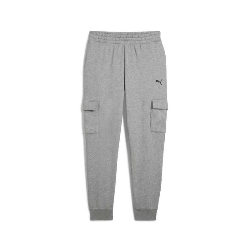 Męskie bojówki Essentials PUMA Medium Gray Heather