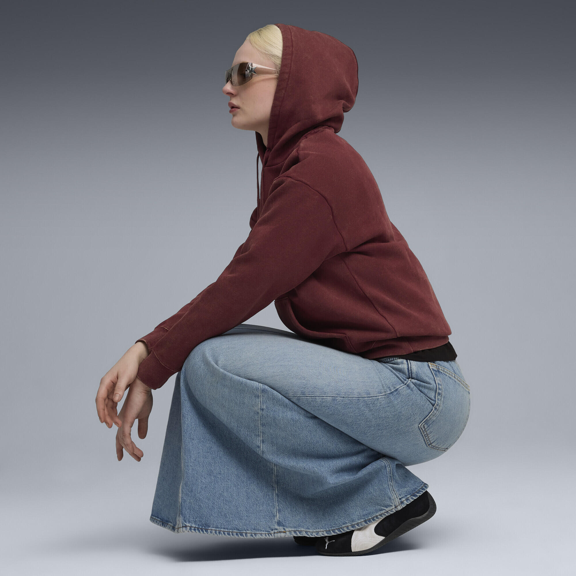 Hoodie décontracté délavé Essentials Elevated Femme PUMA 4/5