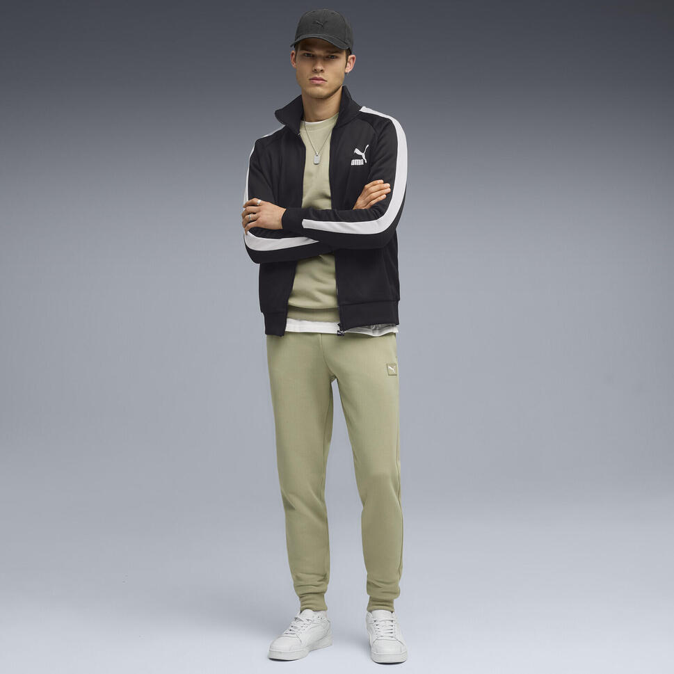 Męski dres Essentials Elevated PUMA Lux Army Green