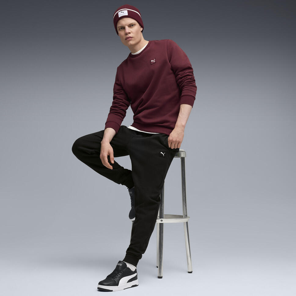 Męski dres Essentials Elevated PUMA Ruby Shimmer Red
