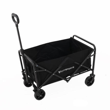 Wózek, składany wózek transportowy, regulowana rączka, do każdego terenu.