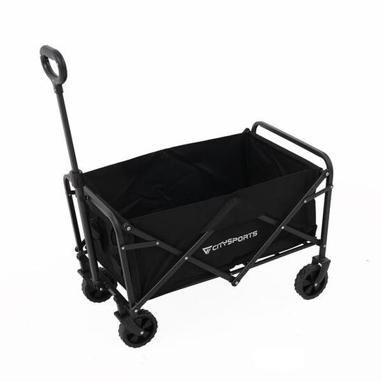 Wózek, składany wózek transportowy, regulowana rączka, do każdego terenu.