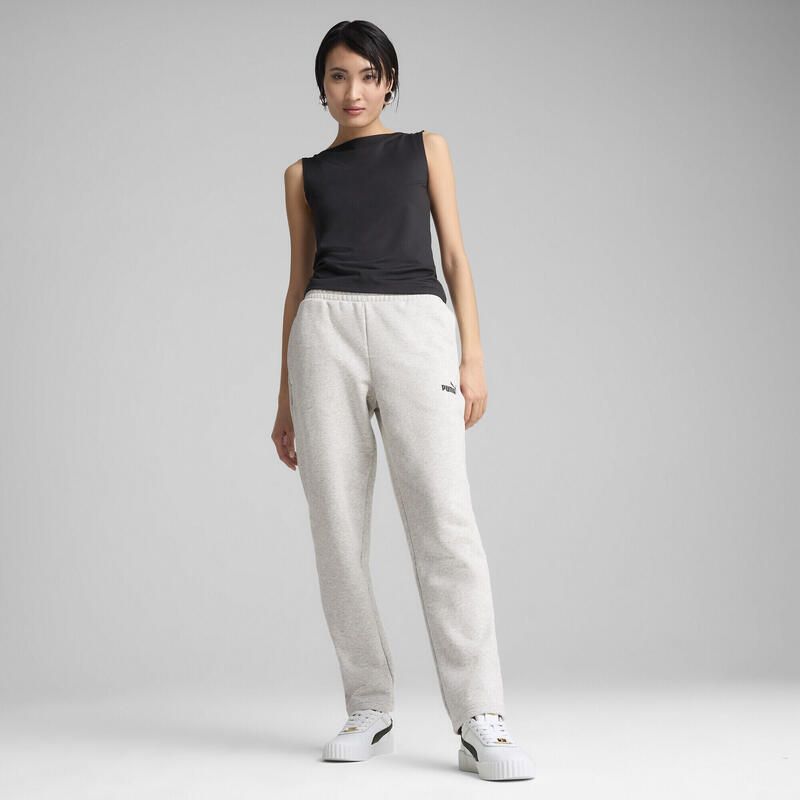 Pantalon femei talie elastică, Ess Small No. 1 Logo, negru PUMA