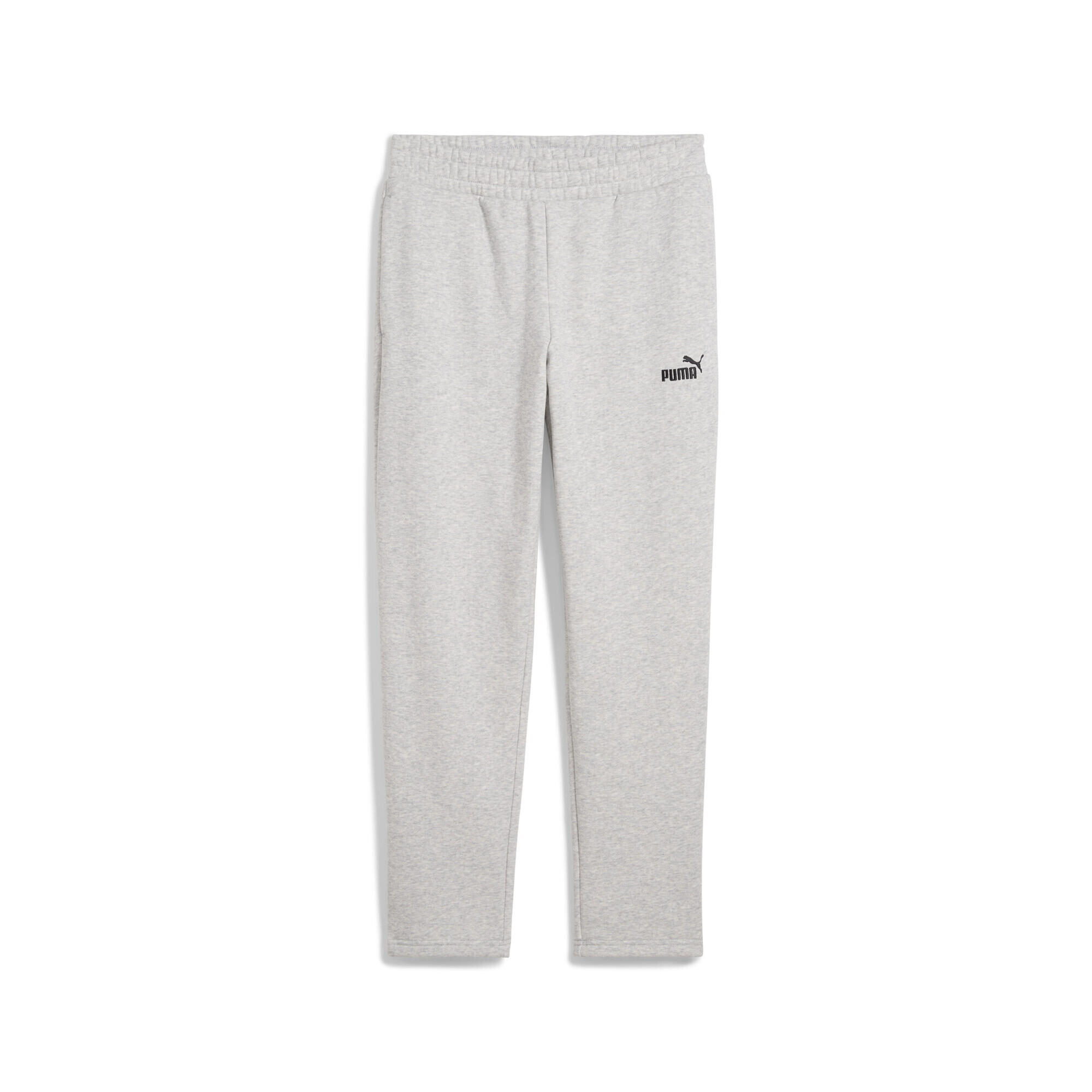 Damskie spodnie dresowe z małym logo No.1 ESS PUMA Light Gray Heather