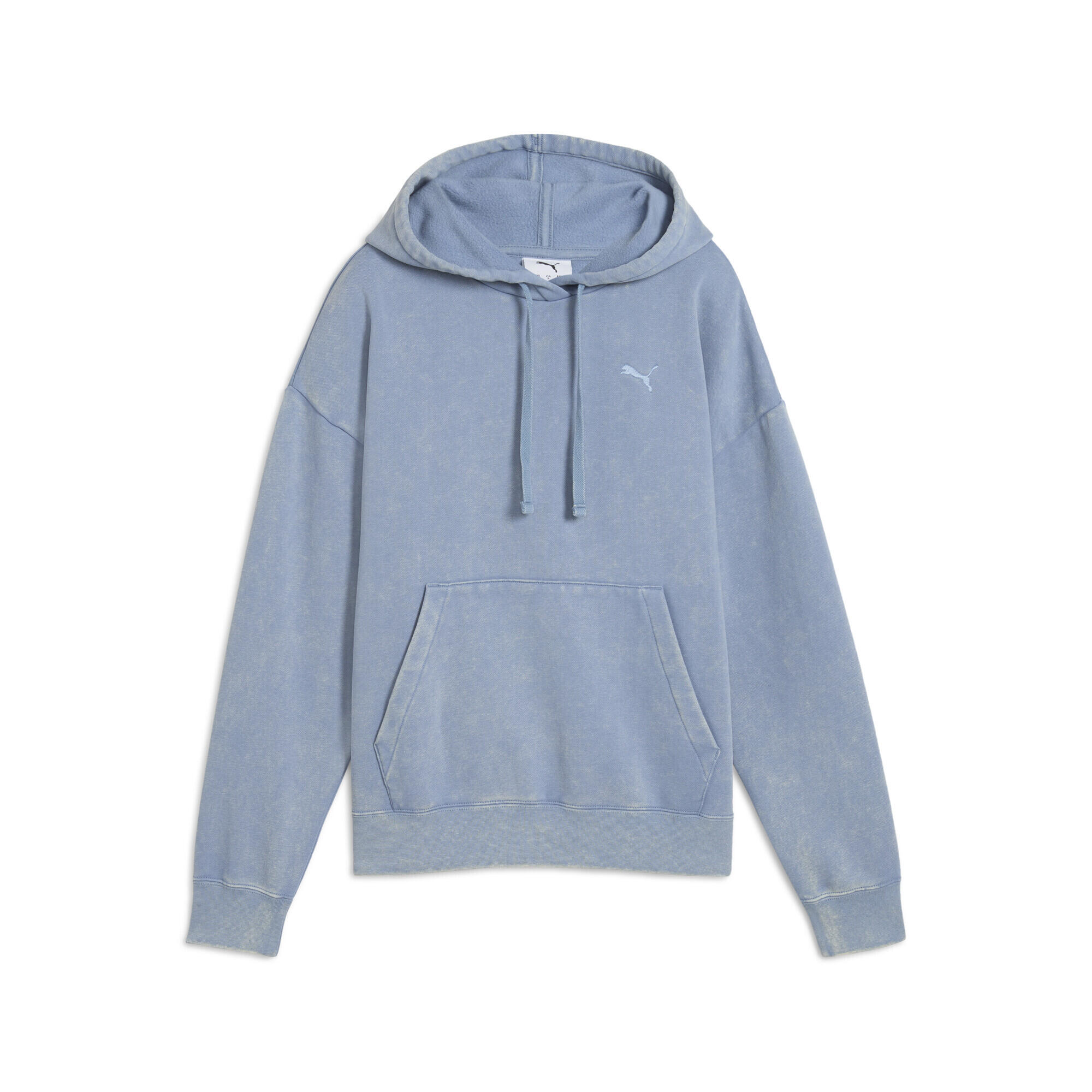 Puma - Hoodie Décontracté Délavé Essentials Elevated Femme Puma - Pull - Bleu - Decathlon