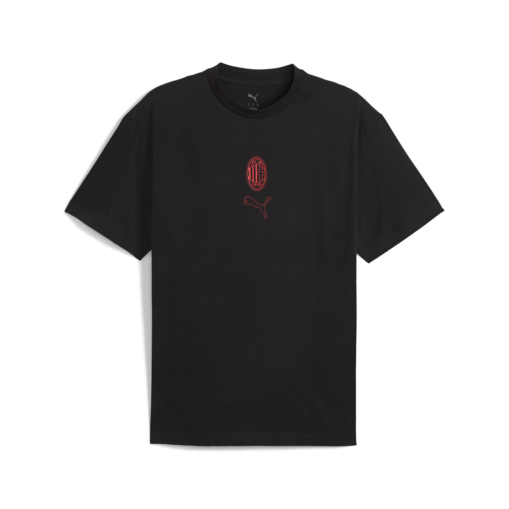 Koszulka unisex AC Milan FtblStatement Cellerator PUMA Black For All Time Red