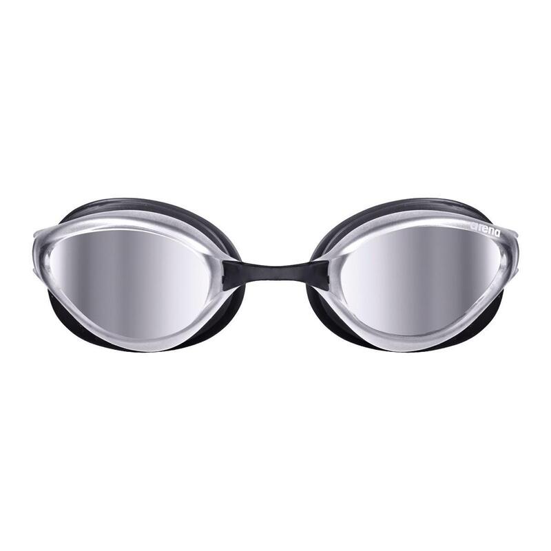 Arena Zwembril Python Mirror Zilver/Zwart