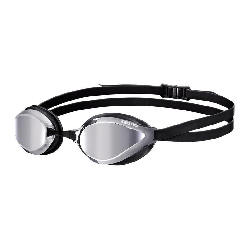Arena Zwembril Python Mirror Zilver/Zwart