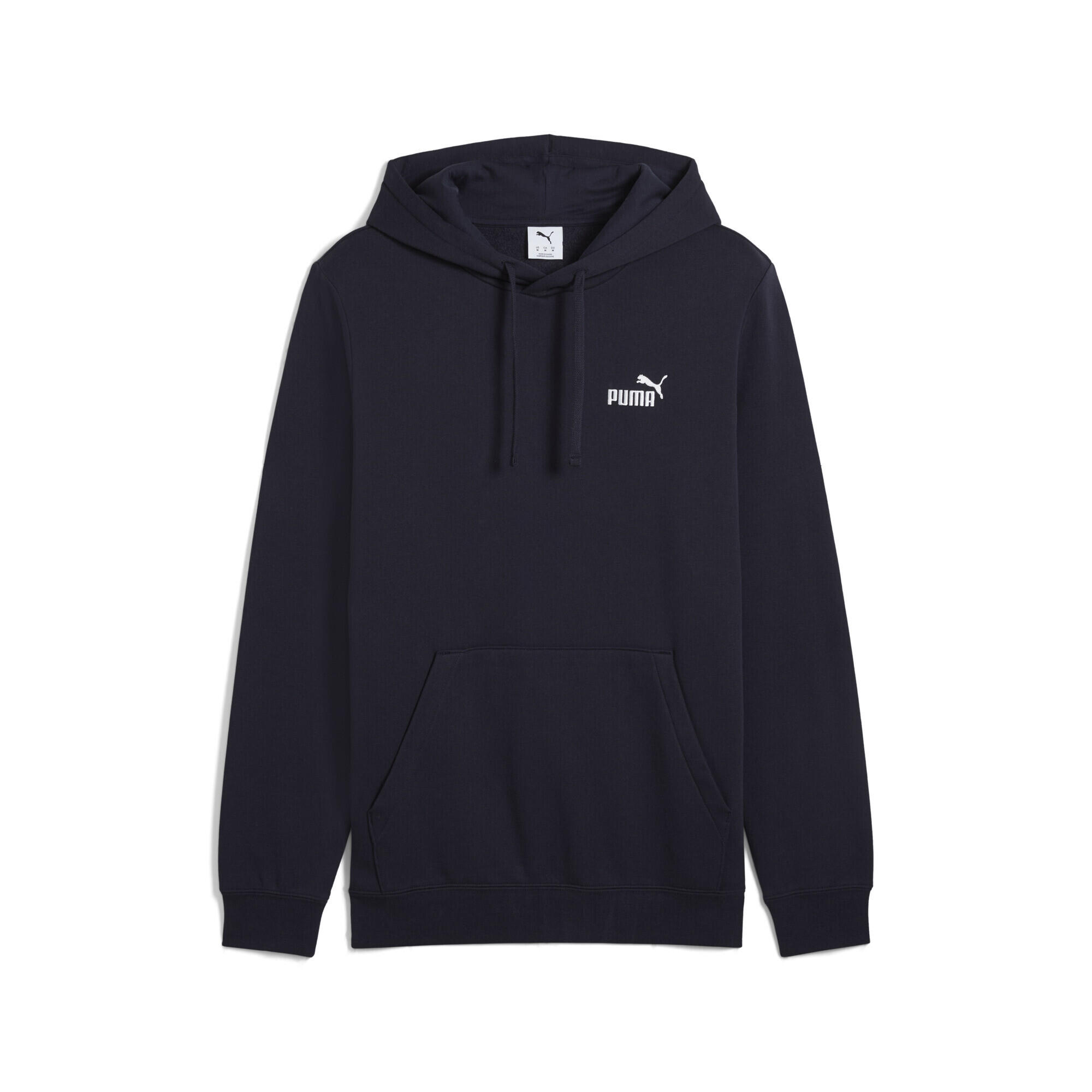 Męska bluza z kapturem Essentials z małym logo No. 1 PUMA New Navy Blue